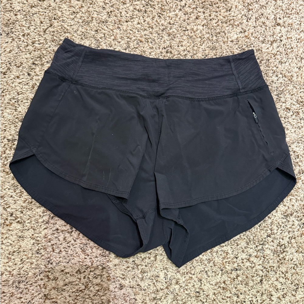 Outdoor Voices Black Athletic Shorts